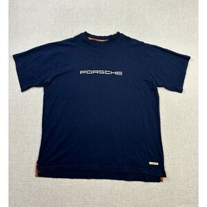 Porsche Official T-Shirt Mens Size 2XL/XXL Navy Blue